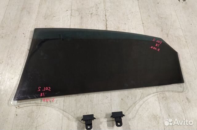 Hyundai solaris 2 заднее стекло левой двери