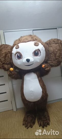 Ростовая кукла Панда,Чебурашка,Зайка, блеск шоу
