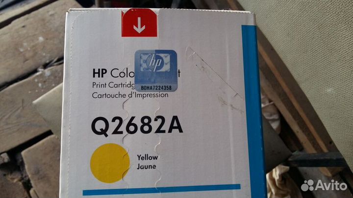 Картридж hp Q2682А (311) Yellow для hp 3700