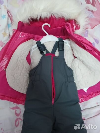 Зимний костюм, 80размер состояние хорошее