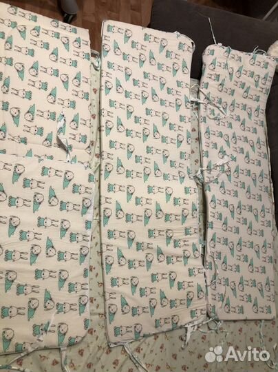 Бортики в кроватку