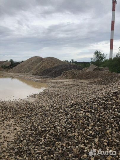 Щебень для подушки