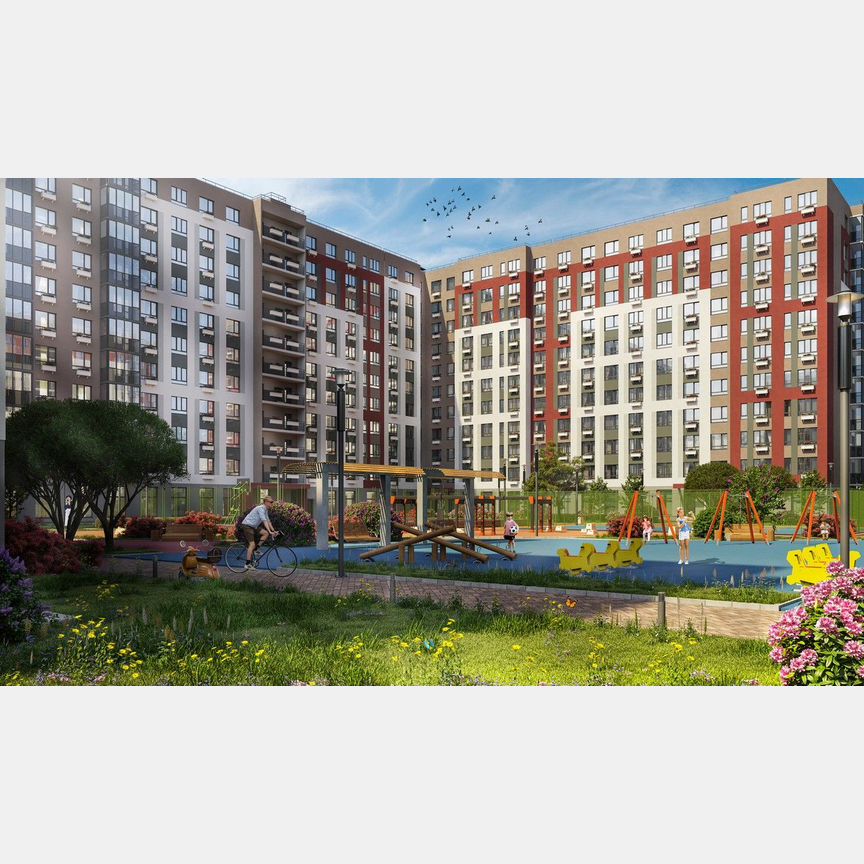 Квартира-студия, 26,6 м², 6/11 эт.