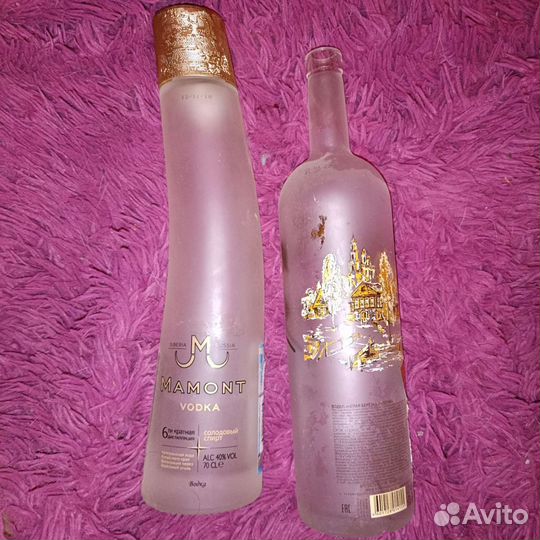 Бутылки из-под алкоголя