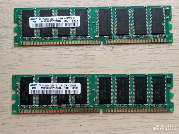 Оперативная память ddr 1