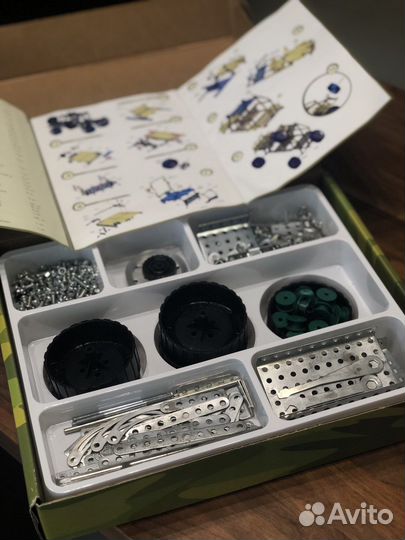 Конструктор металлический Джип