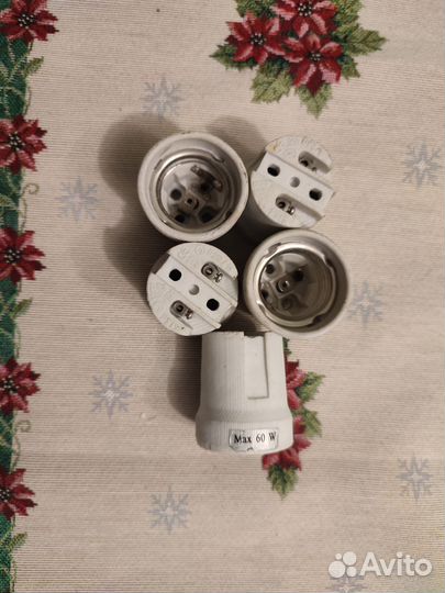 Керамический патрон Е27