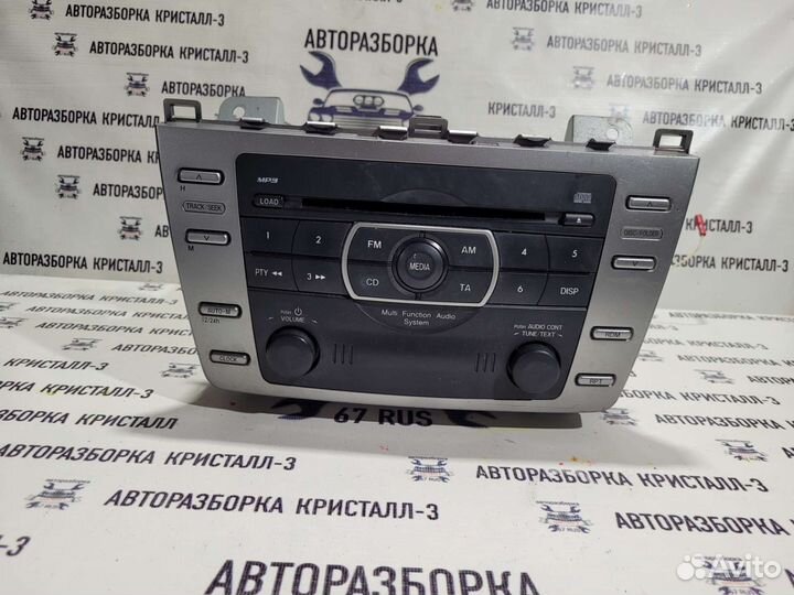 Магнитола mazda 6 GH дорестайлинг