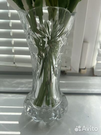 Хрустальная ваза