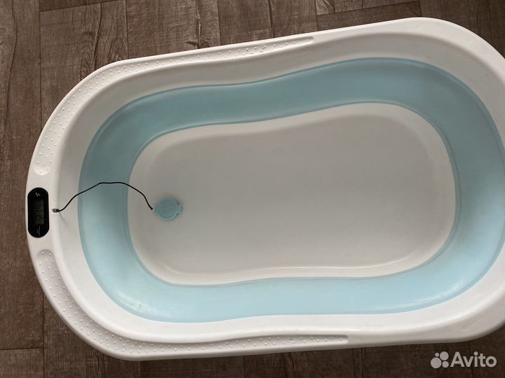 Ванночка для купания складная с матрасиком