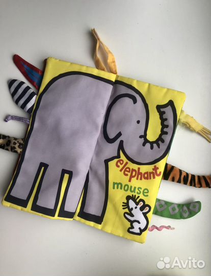 Тактильная книга на английском