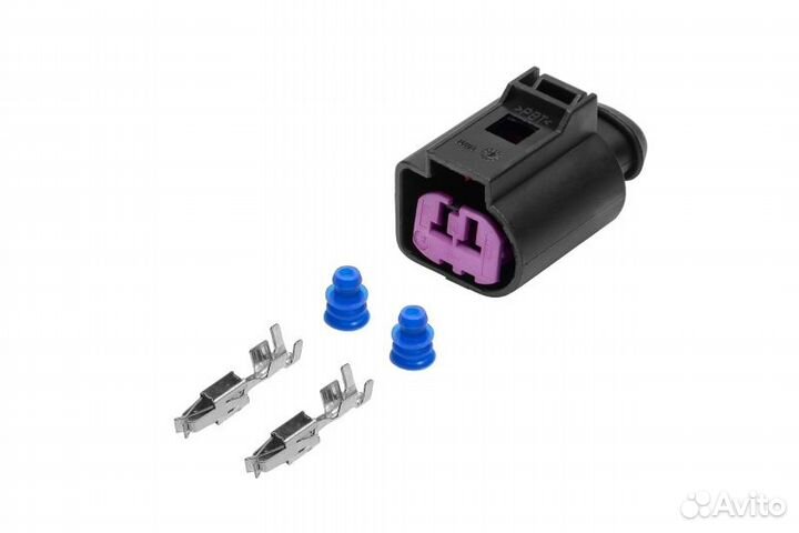 Разъем 1j0973772 2-х контактный аккумуляторной бат