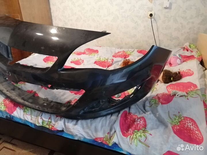 Бампер передний opel astra j