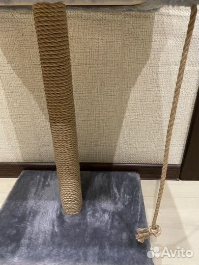 Когтеточка с лежанкой новая