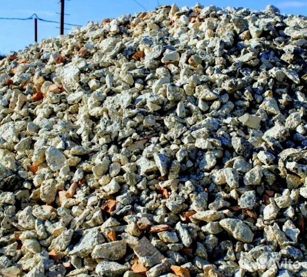 Щебень крупный