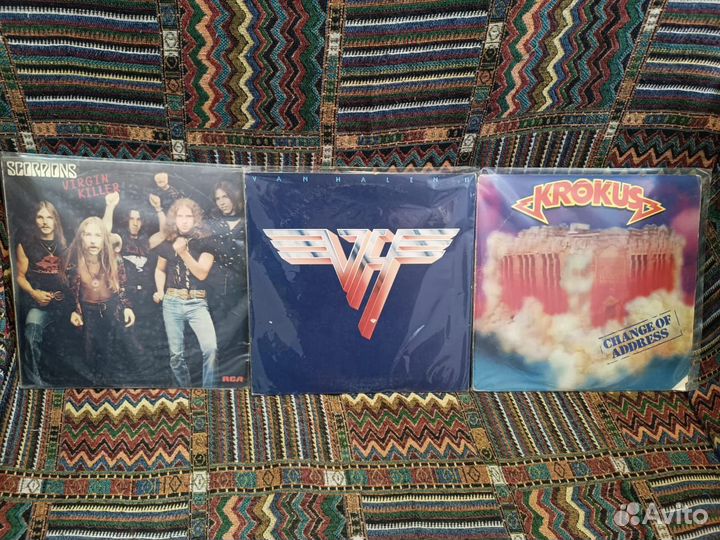 Виниловые пластинки зарубежный рок импорт