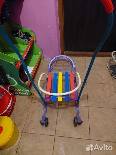 Санки, ватрушка