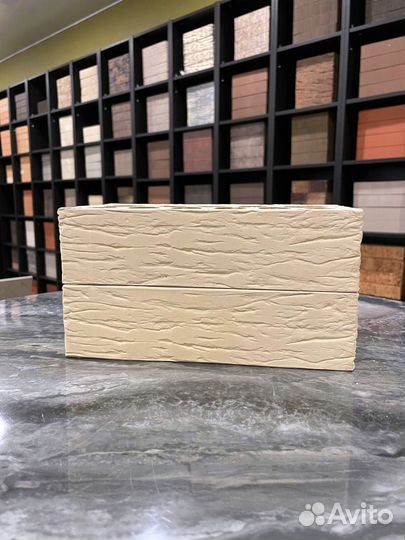 Облицовочный кирпич пшеничное лето бархат Керма