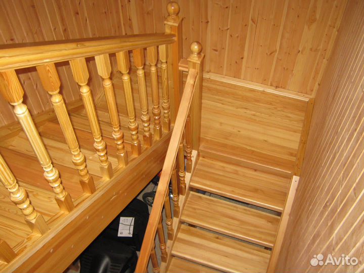 Лестница с площадкой