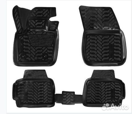 Ковры в салон (3D с подпят.) для Ford Mondeo SD