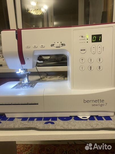Швейная машинка bernette sew&go7