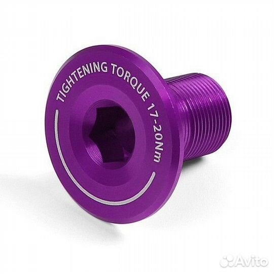 Заглушка вала шатунов hope 1 шт, Фиолетовая