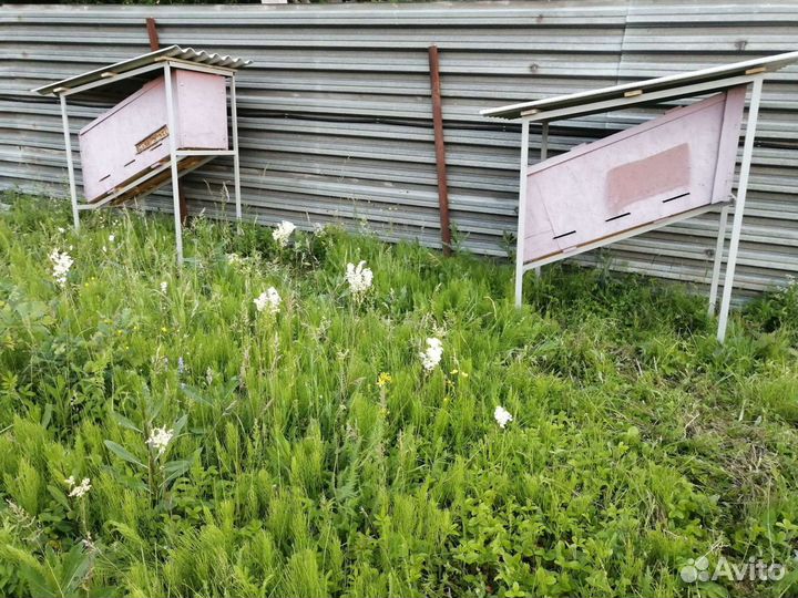 Колода для пчёл, борть - 2 шт. Лежаки - 4 шт