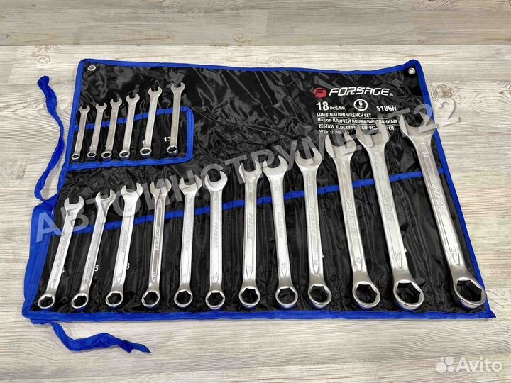 Набор ключей forsage 18пр