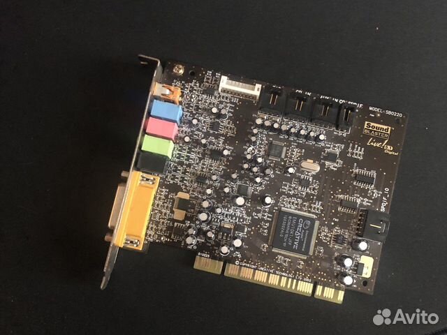 Carte Son Creative Sound Blaster Live! 5.1 Digital – PCI – Occasion