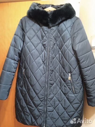 Куртка пуховик полупальто