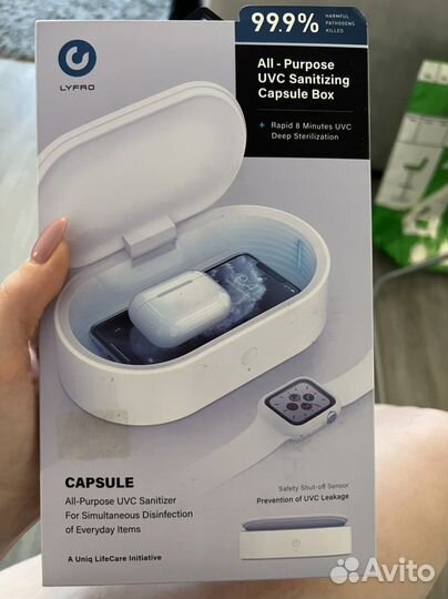 Санитайзер lyfro Air Capsule