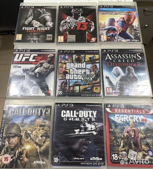 Лицензионные Игры на PS3