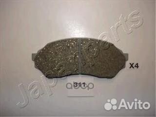 Колодки торм. дисковые pa311af Japanparts