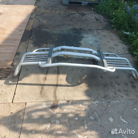 Кенгурятник на mitsubishi pajero