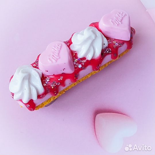 Заколка для волос со сладким декором