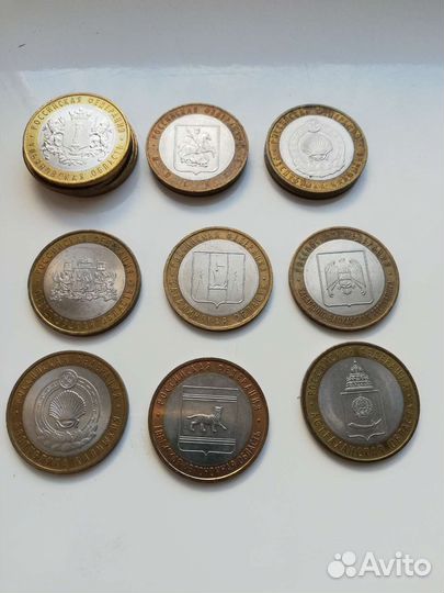 Монеты биметалл Российская федерация