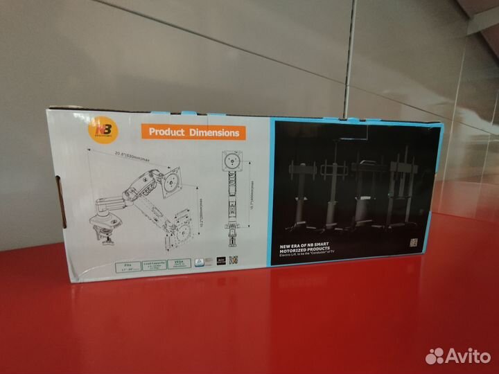 Кронштейн для монитора NB f80 17-30