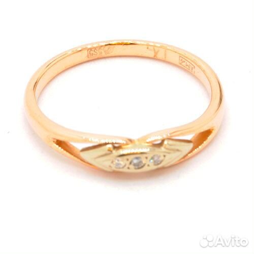 Кольцо Золото 585