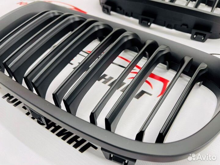 Ноздри BMW 1 серии f 20 2011-2015 м1 черный мат