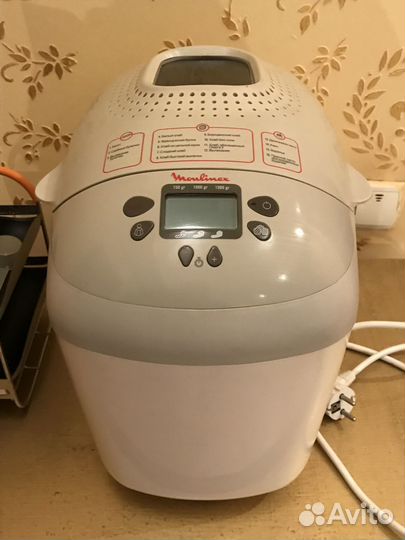 Хлебопечка moulinex б/у