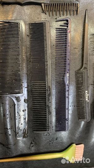 Расчёска скелетная брашинг кисти для окоашивания