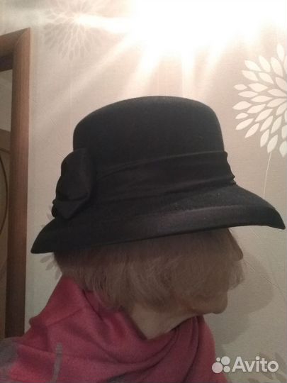Шляпа фетровая женская