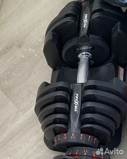 Гантели регулируемые разборные 2 штуки