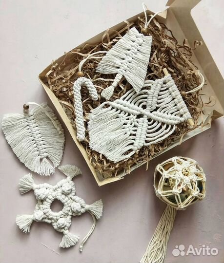 Подарочный набор макраме декор #1