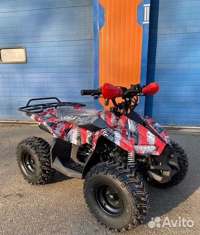 Квадроцикл raptor NEW 125(красный)