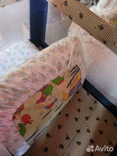 Детская кровать манеж