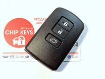 Ключ Тойота Рав 4 / Toyota RAV4, 3 кнопки, ba2eq