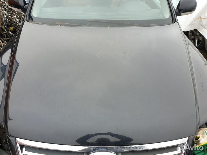 Капот vw touareg 1 gp оригинал без дефектов черный