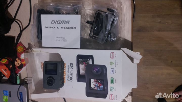 Экшен камера digma 520