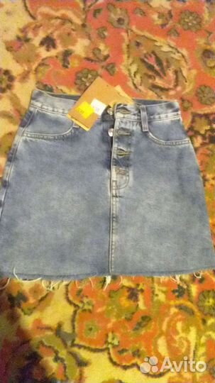 Юбка джинсовая